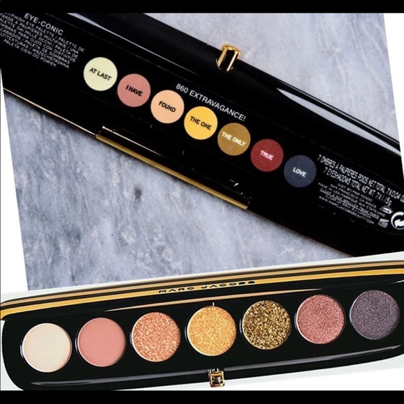 ✨Marc Jacobs Beauty Eye-conic Multi-Finish Eyeshadow Palette 860 Extravagance! - Picture 6 of 7